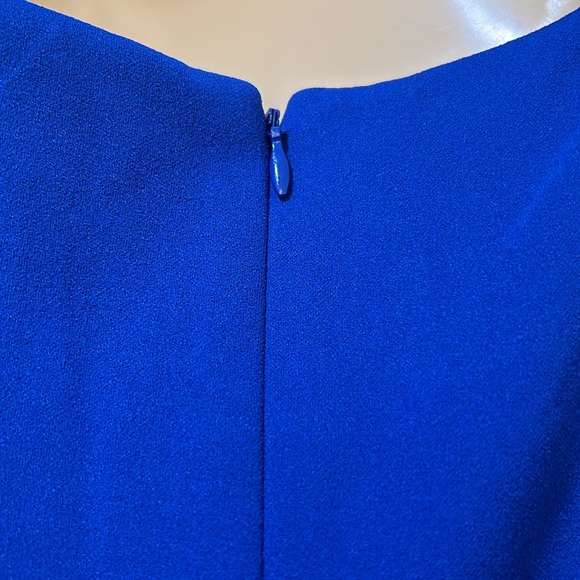 NINE WEST WOMENS MIDI DRESS SIZE 6 BLUE SLEEVELESS NEW - Picture 8 of 11